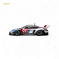 (Pre-Order) HKM Model Porsche 911 (992) GT3 R Rennsport Silver #911 1:64
