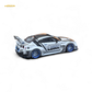 MC LB GTR R35 GT - White Blue Stripe Carbon Roof 1:64