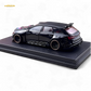 DCM Modified Audi RS6 Wagon Metallic Black - Engine & Openable Hood 1:64