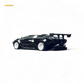 TPC Lamborghini Countach LBWK Black White Wheels Malaysia Exclusive Openable - 1:64