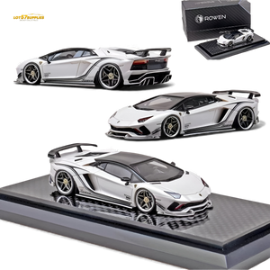 YM Model Lamborghini Aventador S Advance Edition Rowen White 1:64