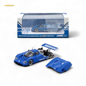 Inno64 Nissan R89C World Sports Car Blue Championship 1989 Works Prototype 1:64