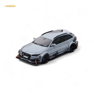 Model car on a white background