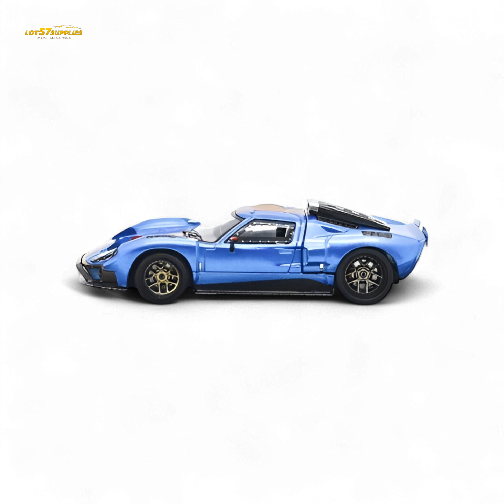 Rhino Model Ford GT40 Blue 1:64 Diecast Model