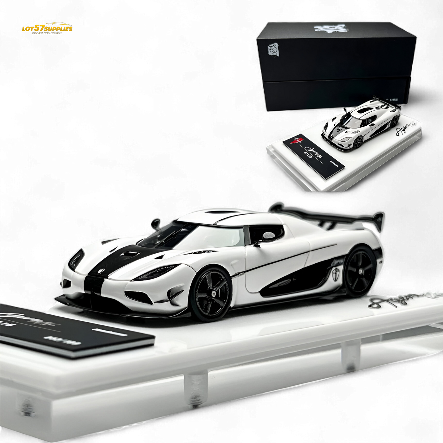 Guo Ji Agera RS - Panda 1:64