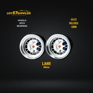 Custom Order Only - Skalwerk - LMR SILVER - 1:64 (1 SET = 4 Wheels)
