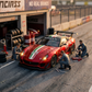 (Pre-Order) SK Model Ferrari 599XX EVO - Metallic Red #52 1:64 — diorama