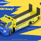 MicroTurbo HINO 300 Custom Flatbed Tow Truck Spoon Livery 1:64