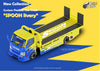 (Pre-Order) MicroTurbo HINO 300 Custom Flatbed Tow Truck Spoon Livery 1:64