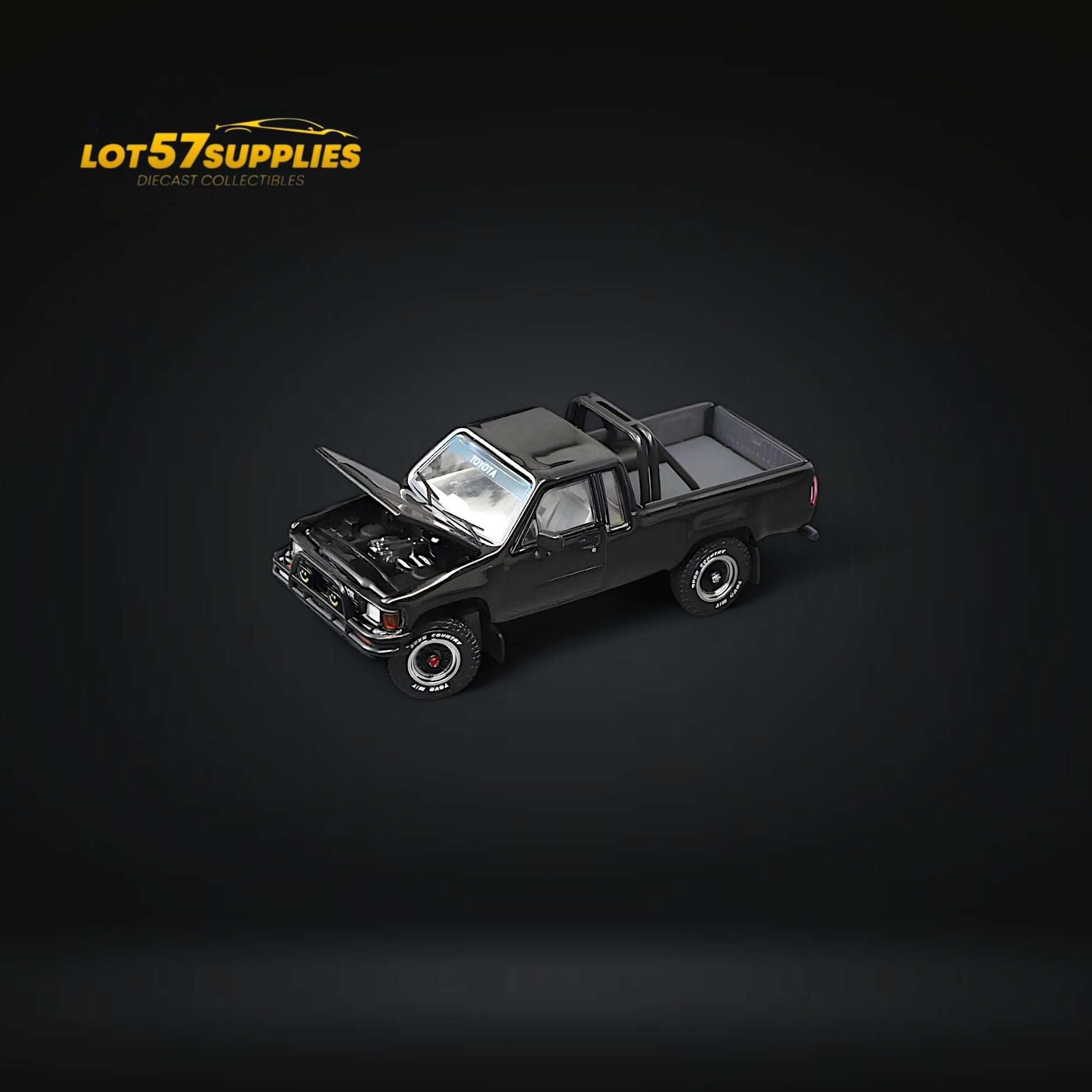 GCD Toyota Hilax SR5 in Black 1:64 KS-062-514