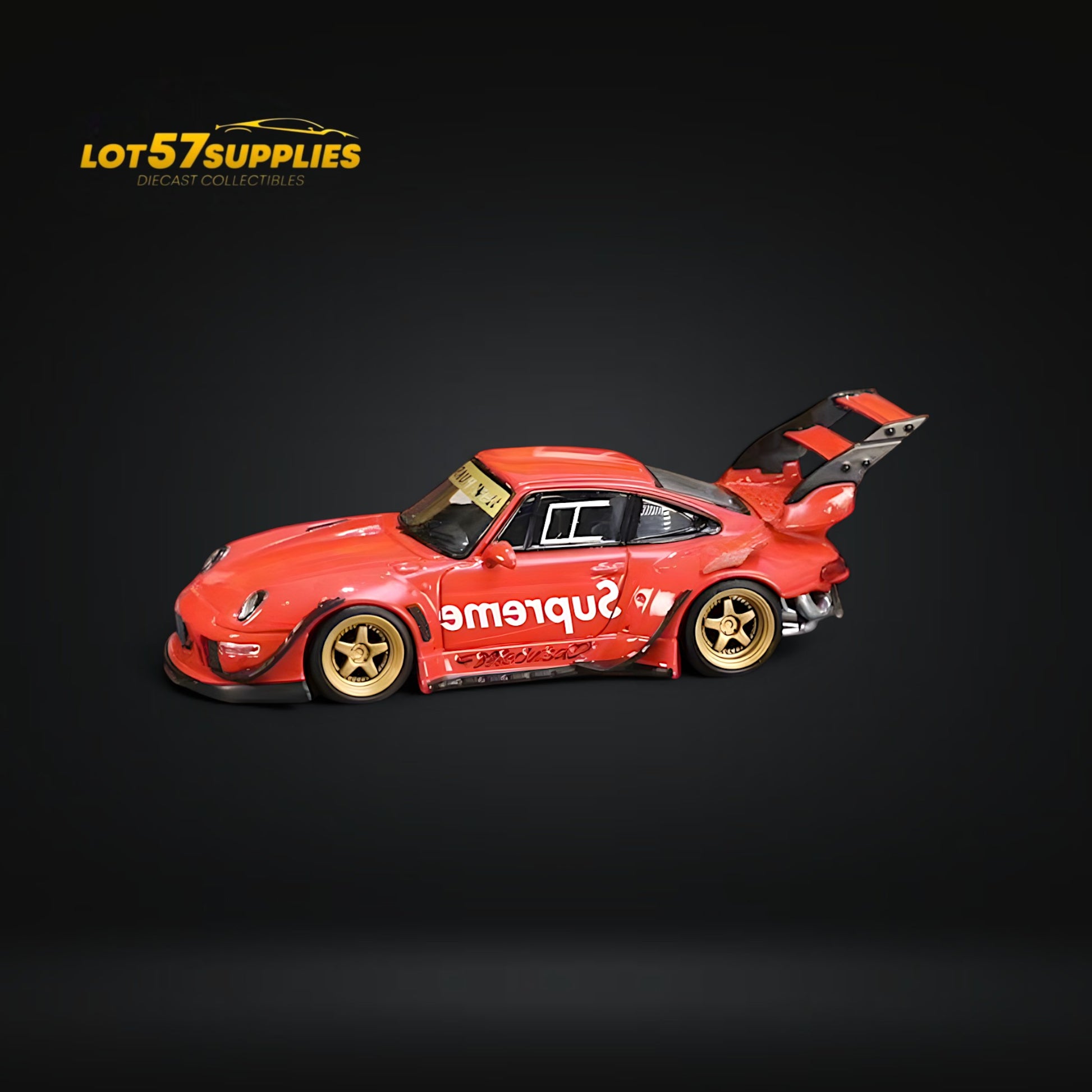 Street Weapon Porsche RWB 993 High Wing SUPRM 1:64