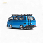 Mortal VW T3 Lowrider Blue - Accessories Included 1:64