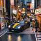 (Pre-Order) WAM x EDM Ferrari 599 GTO - Dark Blue Yellow Stripe 1:64 — diorama