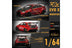 Error 404 Model Mitsubishi Evolution X Varis Widebody in Red 1:64
