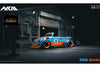 (Pre-Order) HKM Model VW Beetle Convertible GULF #2 with Figure 1:64