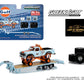 LOOSE Greenlight 1972 Chevrolet K-10 Monster Truck With Gooseneck Trailer & Tires Gulf Racing 1:64
