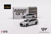 Mini-GT Audi RS 6 Avant Carbon Black Edition Florett Silver Limited Edition 1:64