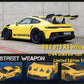 (Pre-Order) Street Weapon Porsche 911 (992) GT3 RS White/Gray/Red/Yellow 1:64