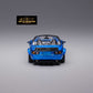 MicroTurbo Eunos Roadster RHD Rocket Bunny Widebody Customized Metallic Blue 1:64