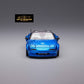 MicroTurbo Eunos Roadster RHD Rocket Bunny Widebody Customized Metallic Blue 1:64