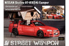 (Pre-Order) Street Weapon Nissan (R34) GT-R In Red With Red Camper 1:64