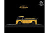 TimeMicro Volkswagen T1 Pick Up with Surfboards Yellow/Blk 1:64