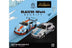 TimeMicro Porsche RWB 964 GULF Comic Edition & Transformers Edition 2-Car Set 1:64
