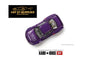 Mini GT x Kaido House Nissan Skyline BNR34 GT-R in Purple KHMG049 1:64