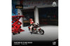 TimeMicro Motorcycle With Model Figure Girl 1:64