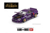 Mini GT x Kaido House Nissan Skyline BNR34 GT-R in Purple KHMG049 1:64