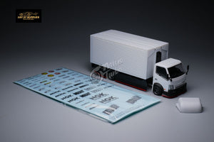 MicroTurbo HINO 300 Custom Wing Truck Limited to 1,000 Pcs & Stickers Included 1:64