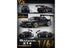 (Pre-Order) Error 404 Nissan Silvia S14 Black With Camber Wheels Limited to 299 Units 1:64 Resin Model